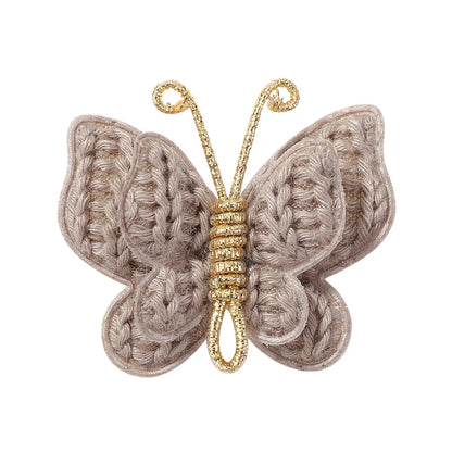 Women'S Cute Butterfly Yarn Hair Clip