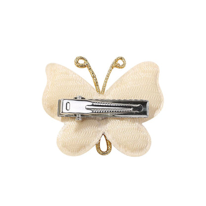 Women'S Cute Butterfly Yarn Hair Clip