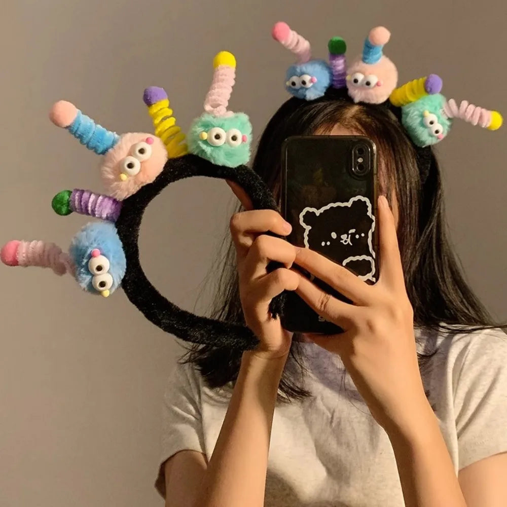 Women'S Cute Cartoon Cloth Hair Clip Hair Band