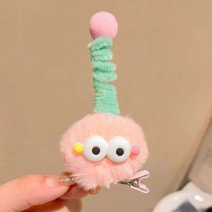 Women'S Cute Cartoon Mixed Materials Hair Clip