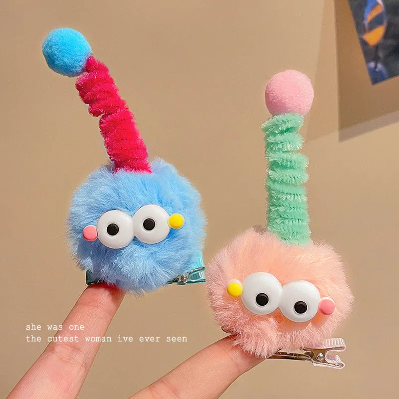 Women'S Cute Cartoon Mixed Materials Hair Clip