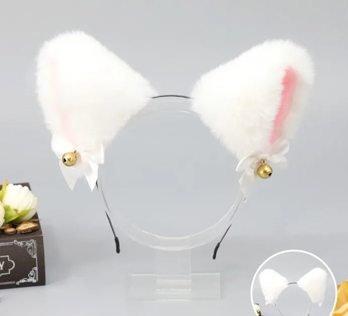 Women'S Cute Cat Ear Plush Hair Band