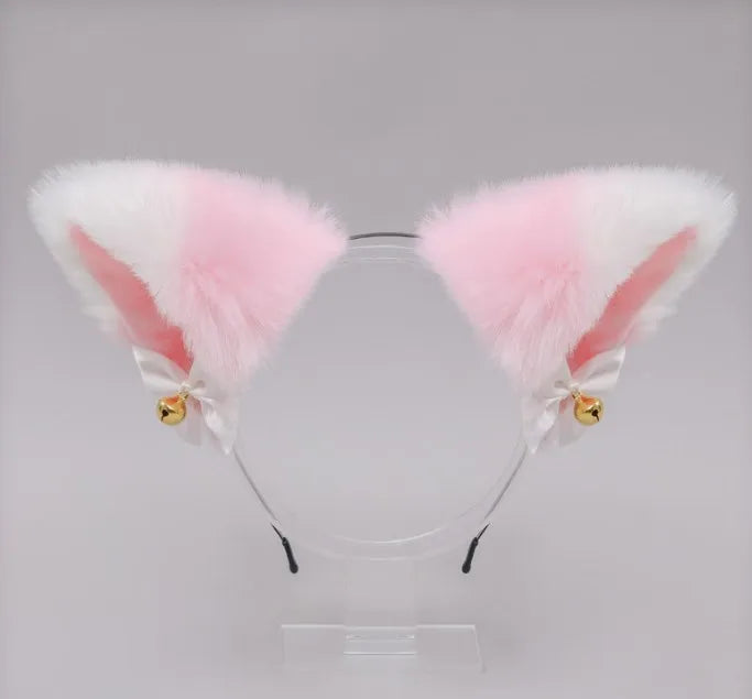 Women'S Cute Cat Ear Plush Hair Band