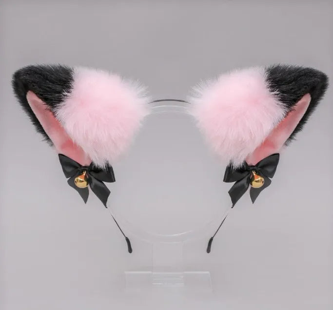 Women'S Cute Cat Ear Plush Hair Band