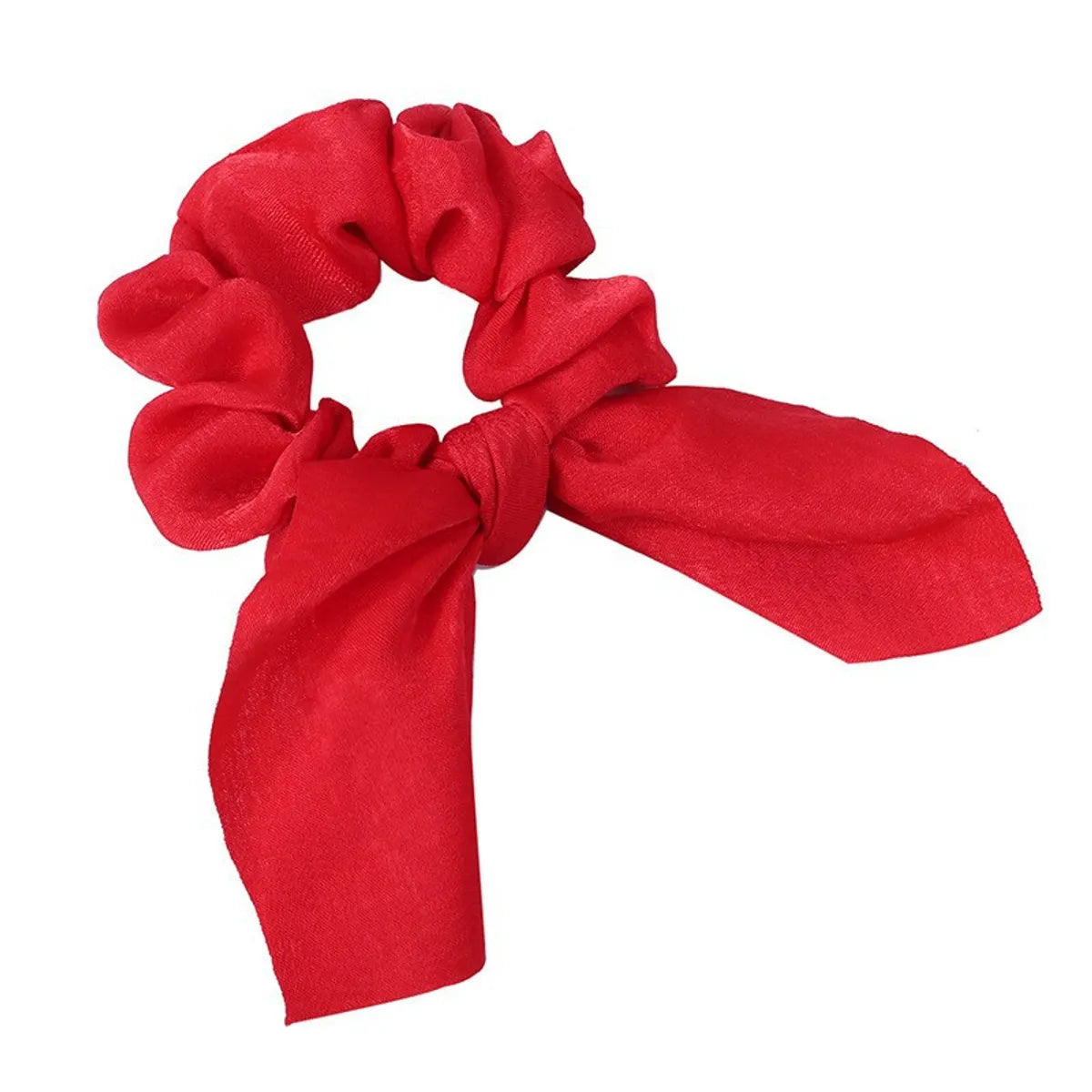 Women'S Cute Classic Style Bunny Ears Cloth Hair Tie