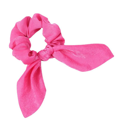 Women'S Cute Classic Style Bunny Ears Cloth Hair Tie