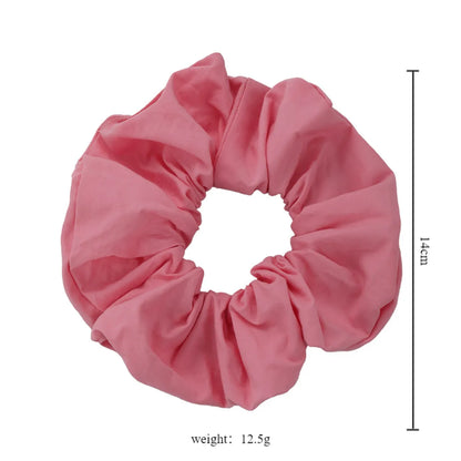 Women'S Cute Romantic Solid Color Solid Color Cloth Hair Tie