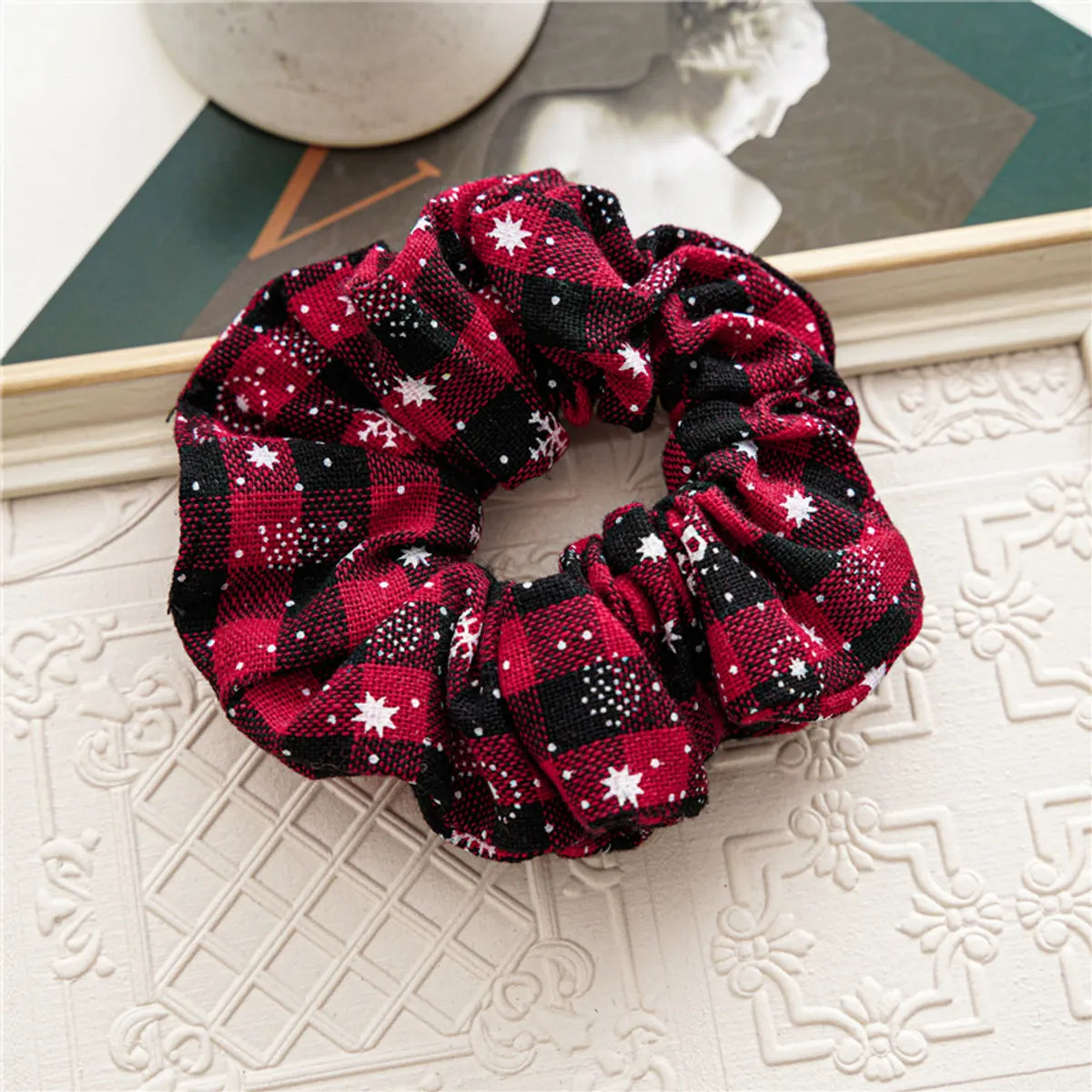 Women'S Cute Snowflake Cloth Hair Tie