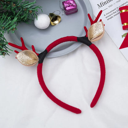 Women'S Cute Sweet Antlers Plush Hair Band