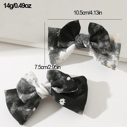 Women'S Cute Sweet Bow Knot Alloy Cloth Hair Clip