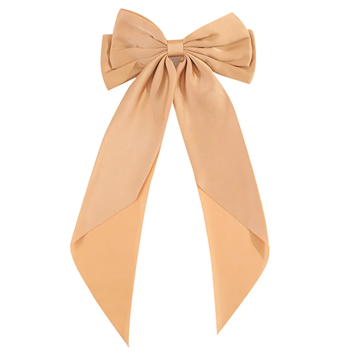 Women'S Cute Sweet Korean Style Bow Knot Cloth Hair Clip