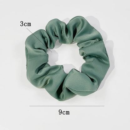 Women'S Cute Sweet Solid Color Cloth Hair Tie