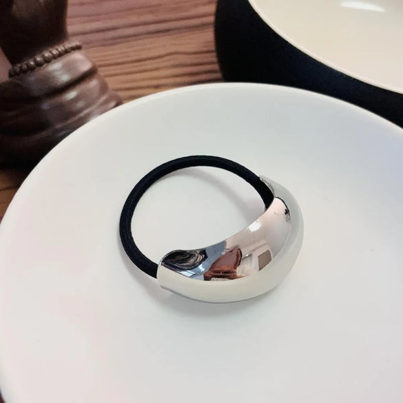 Women'S Cute Vintage Style Sweet Asymmetrical Alloy Hair Tie