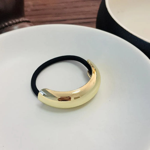 Women'S Cute Vintage Style Sweet Asymmetrical Alloy Hair Tie