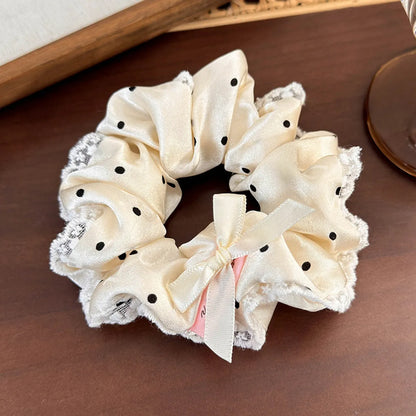 Women'S Elegant Cute Romantic Color Block Cloth Hair Tie