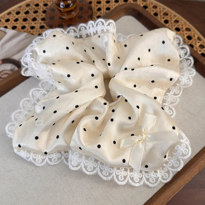 Women'S Elegant Cute Romantic Color Block Cloth Hair Tie