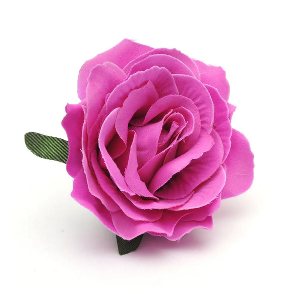 Women'S Elegant Flower Cloth Hair Clip