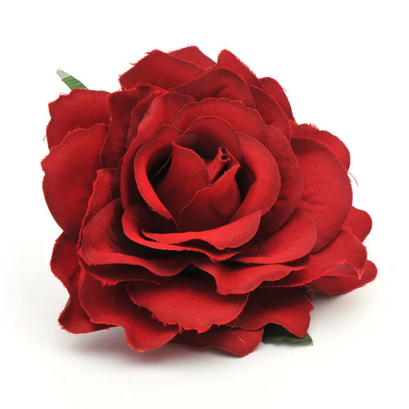 Women'S Elegant Flower Cloth Hair Clip