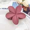 Women'S Elegant Flower Plastic Resin Hair Claws