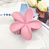 Women'S Elegant Flower Plastic Resin Hair Claws