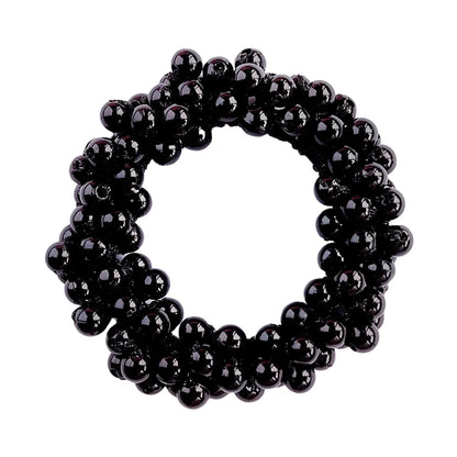 Women'S Elegant Lady Geometric Artificial Pearl Hair Tie