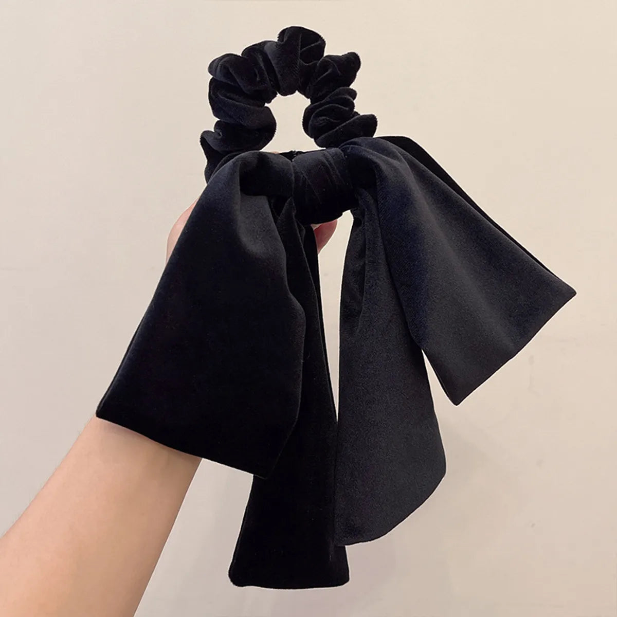 Women'S Elegant Retro Bow Knot Cloth Hair Tie