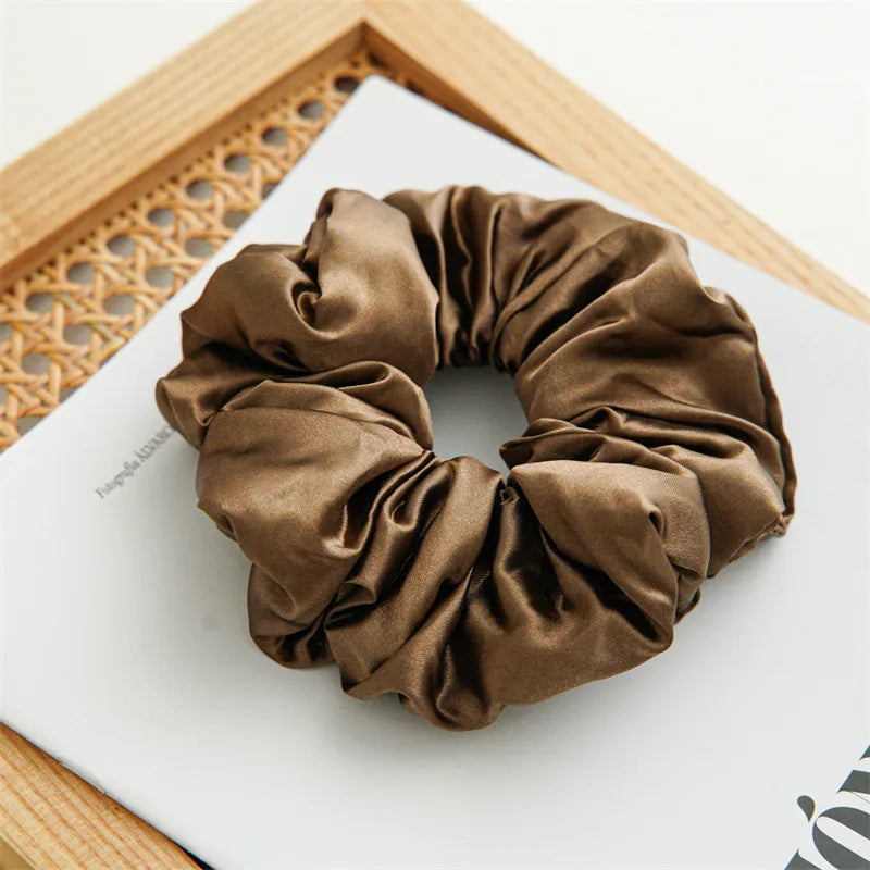 Women'S Elegant Solid Color Cloth Hair Tie