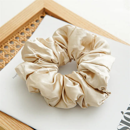 Women'S Elegant Solid Color Cloth Hair Tie