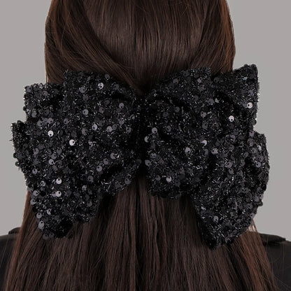 Women'S Elegant Streetwear Bow Knot Cloth Hair Clip