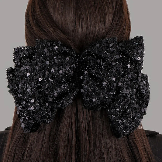 Women'S Elegant Streetwear Bow Knot Cloth Hair Clip