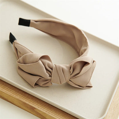 Women'S Elegant Sweet Bow Knot Cloth Hair Band