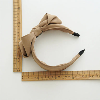 Women'S Elegant Sweet Bow Knot Cloth Hair Band