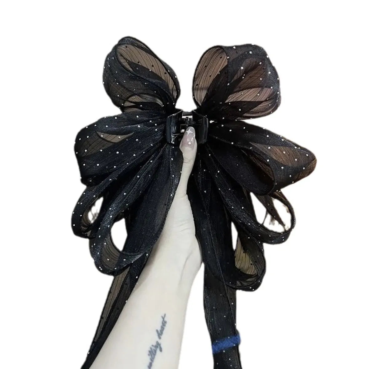 Women'S Elegant Sweet Bow Knot Cloth Hair Claws