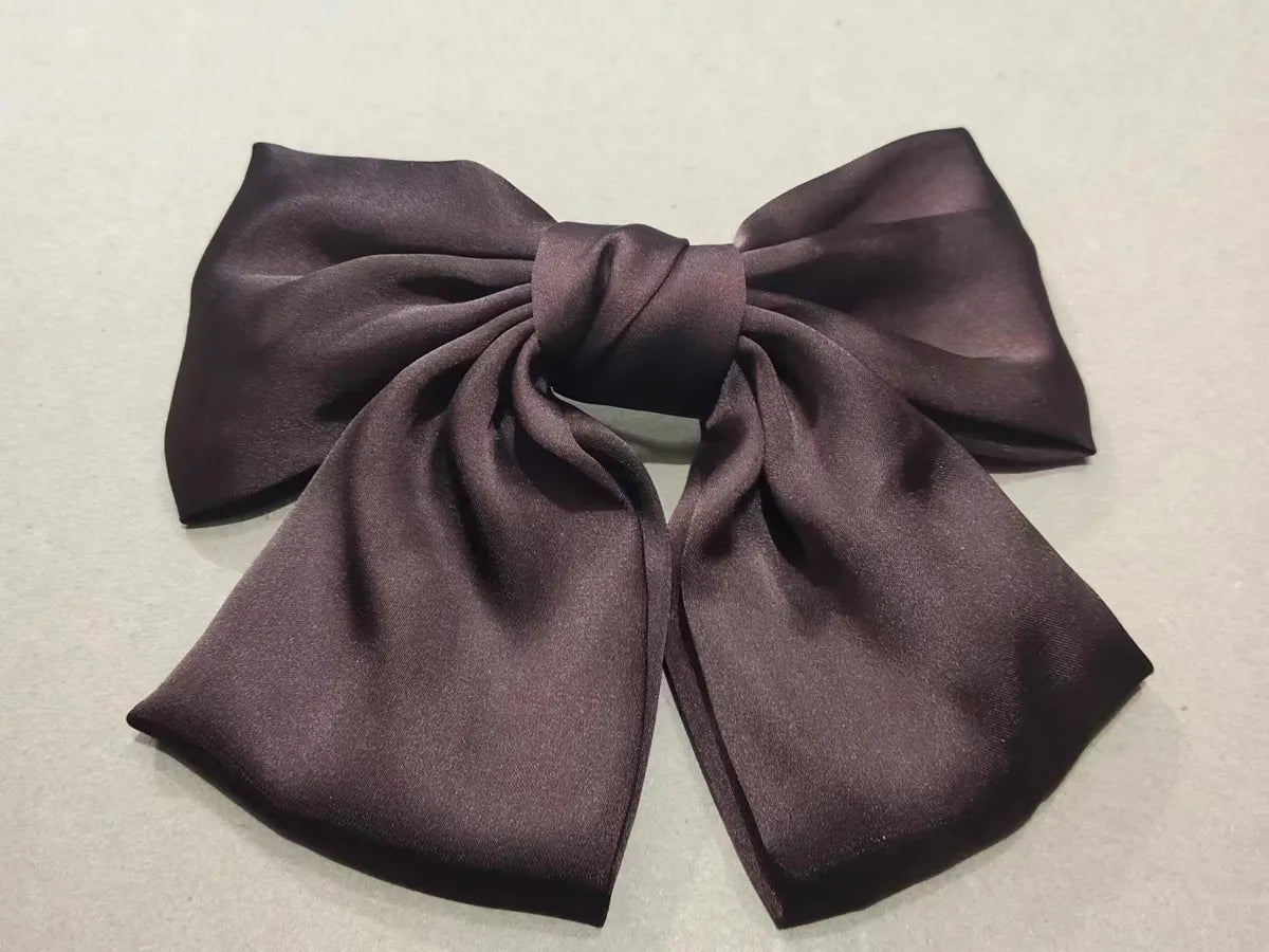 Women'S Elegant Sweet Bow Knot Cloth Hair Clip