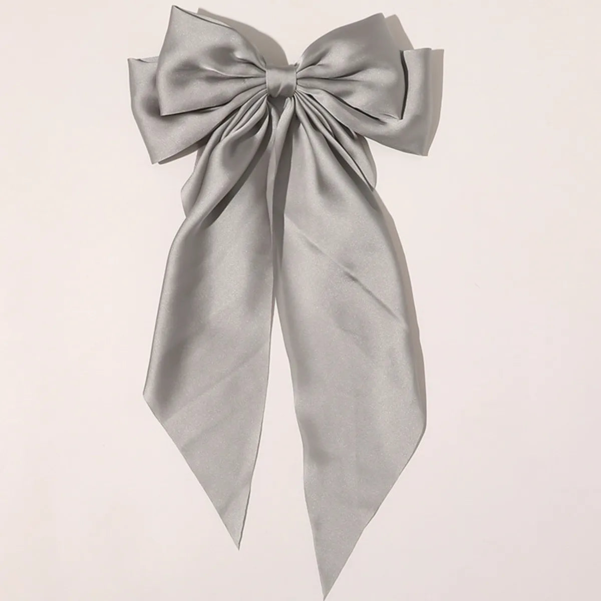 Women'S Elegant Sweet Bow Knot Cloth Hair Clip