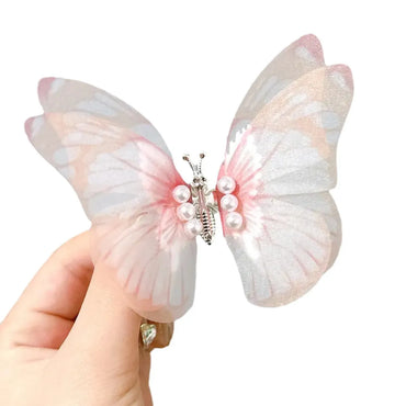 Women'S Fairy Style Butterfly Plastic Hair Clip