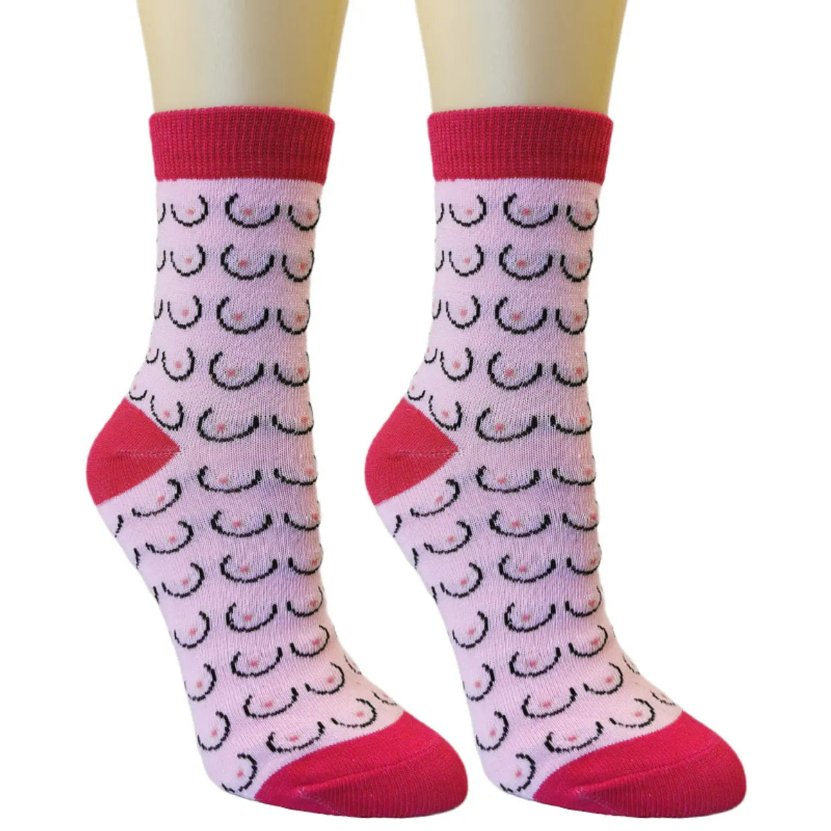 Women'S Fashion Cartoon Polyester Jacquard Socks Ankle Socks