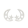 Fashion Korean Style Geometric Star 304 Stainless Steel No Inlaid 18K Gold Plated Ear Studs