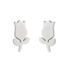 Fashion Korean Style Geometric Star 304 Stainless Steel No Inlaid 18K Gold Plated Ear Studs