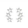 Fashion Korean Style Geometric Star 304 Stainless Steel No Inlaid 18K Gold Plated Ear Studs