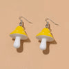 1 Piece Fashion Mushroom Resin No Inlaid Earrings