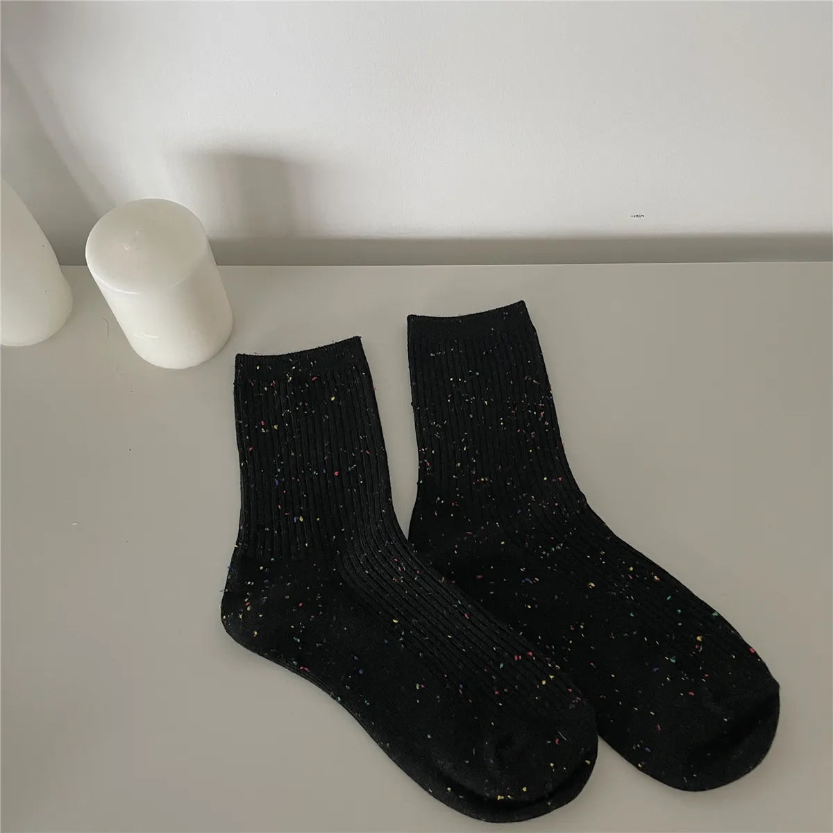 Women'S Fashion Solid Color Cotton Ankle Socks