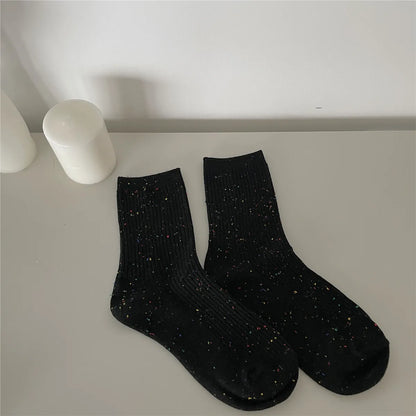 Women'S Fashion Solid Color Cotton Ankle Socks