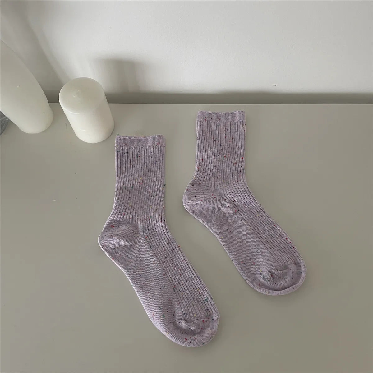 Women'S Fashion Solid Color Cotton Ankle Socks