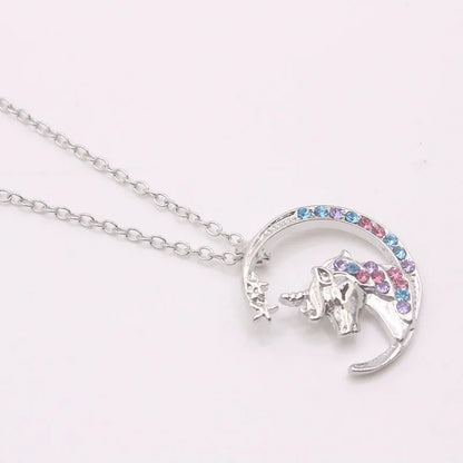 Women'S Fashion  Alloy Necklace Plating Rhinestone Necklaces