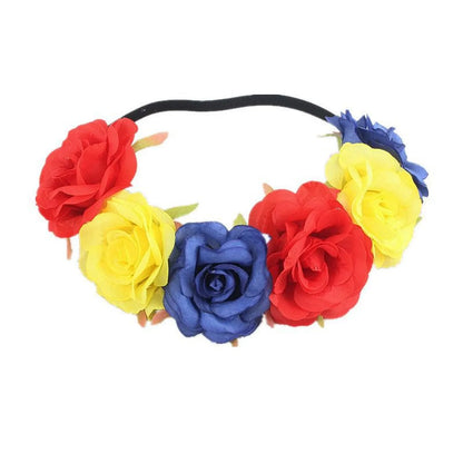 Women'S Funny Classic Style Flower Cloth Wreath