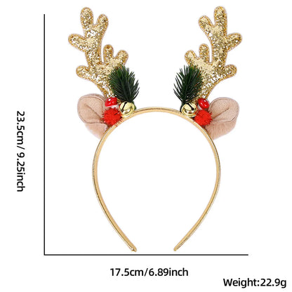 Women'S Girl'S Cute Antlers Plastic Hair Band