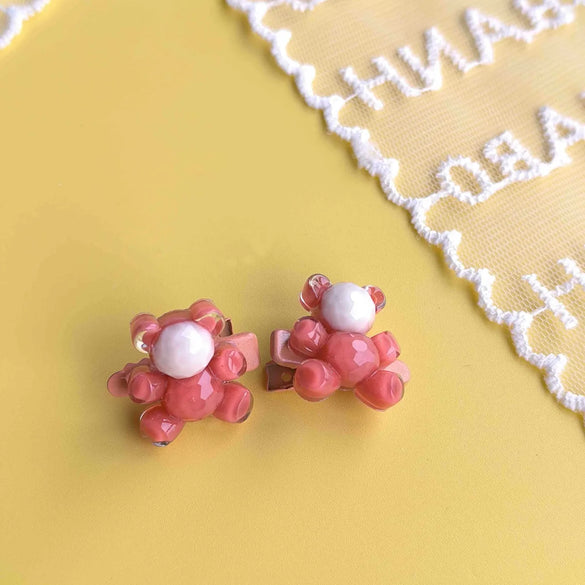 Women'S Glam Cute Sweet Bear Alloy Resin Inlay Resin Hair Clip