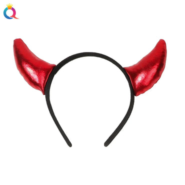 Women'S Gothic Hip-Hop Color Block Hair Clip Hair Band