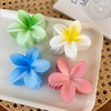 Women'S Hawaiian Vacation Tropical Flower Arylic Hair Claws